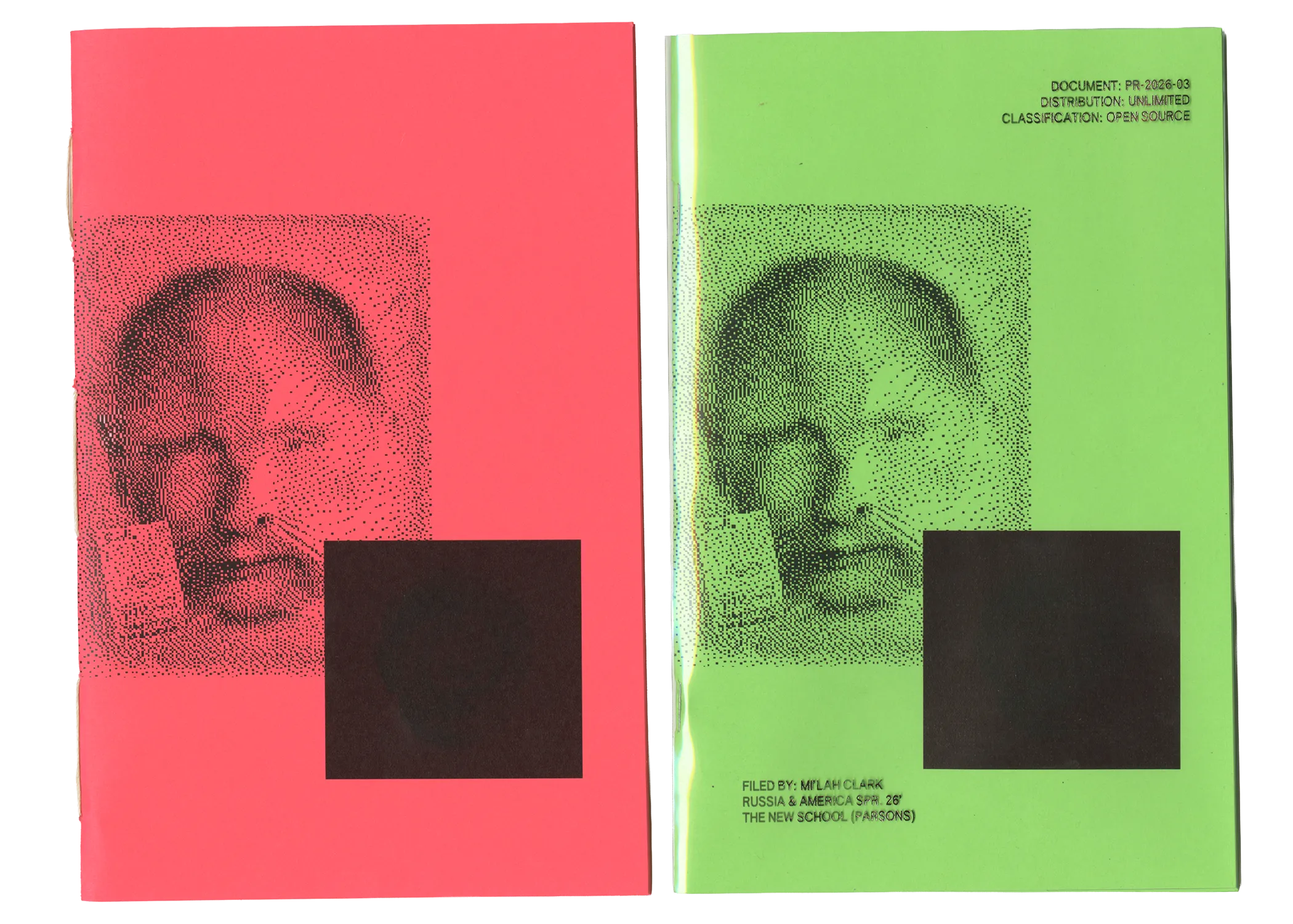 russia & america zine cover