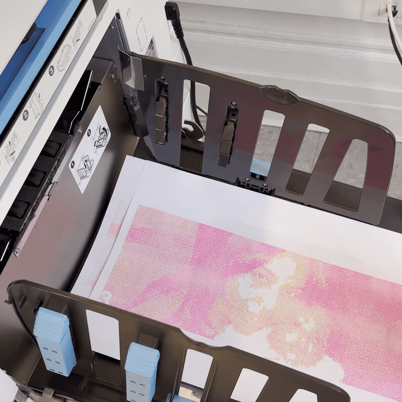 riso print artifact