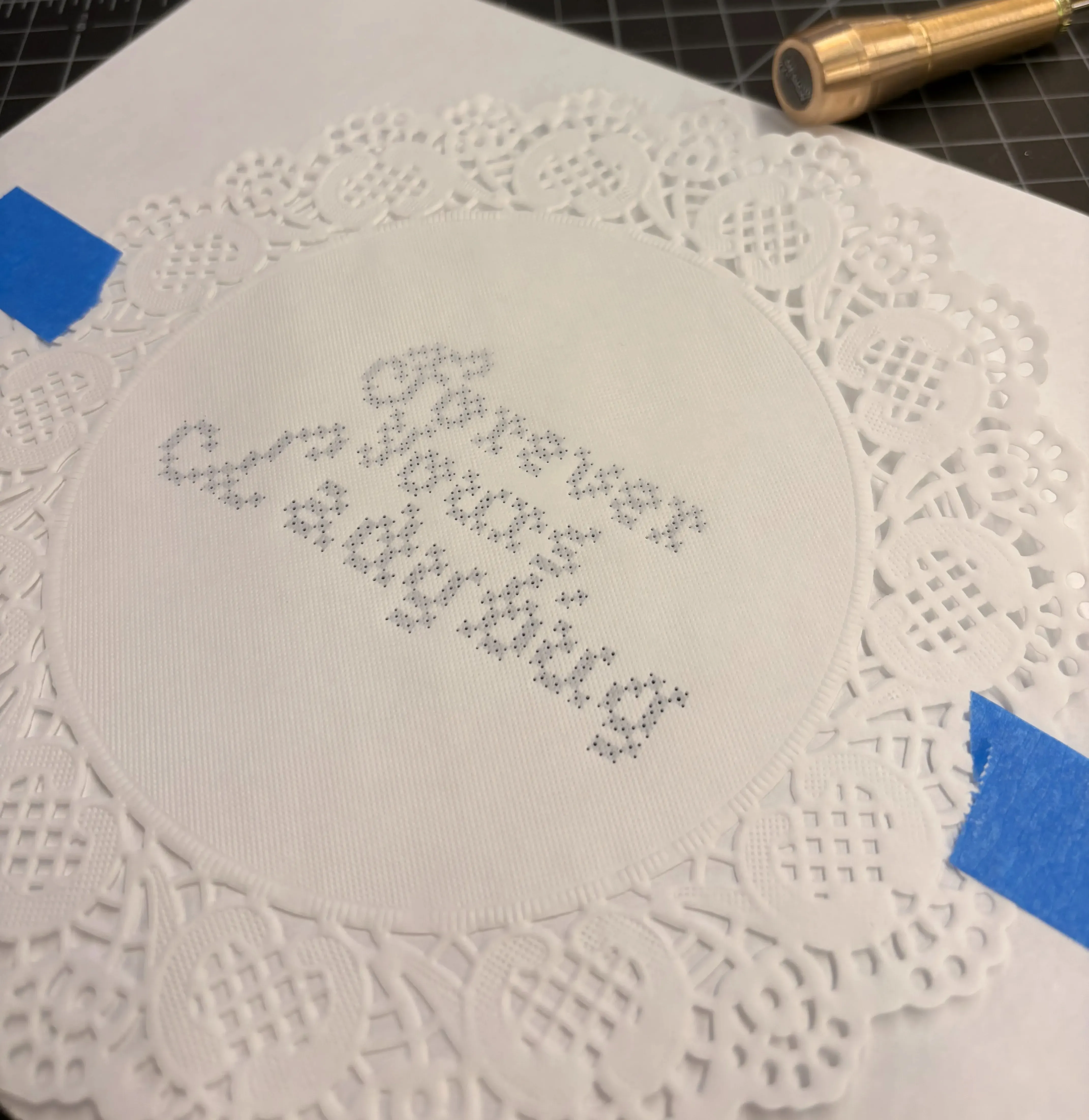 Forever Yours, Ladybug process image