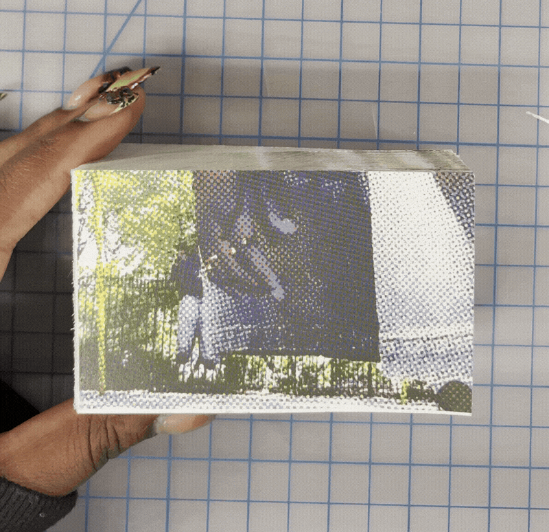 cyanotype portrait