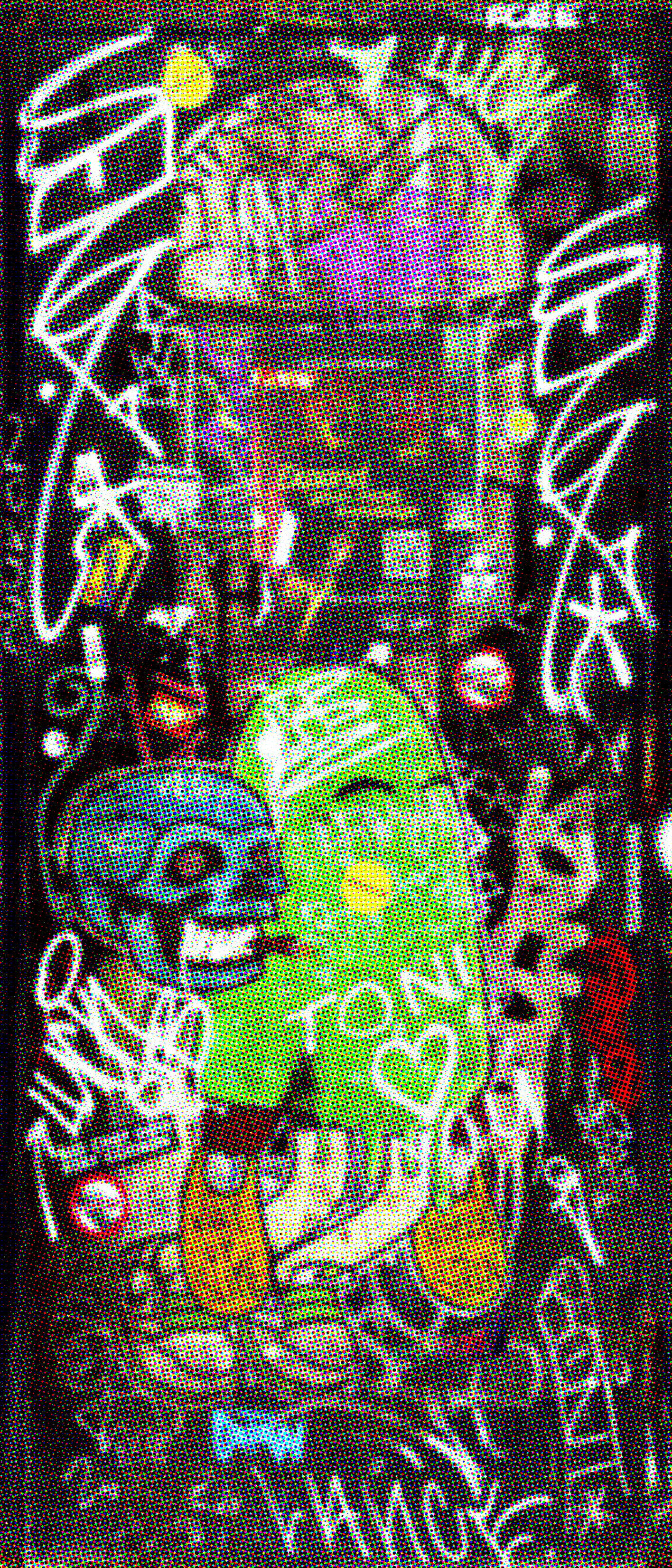 acrylic cover fragment