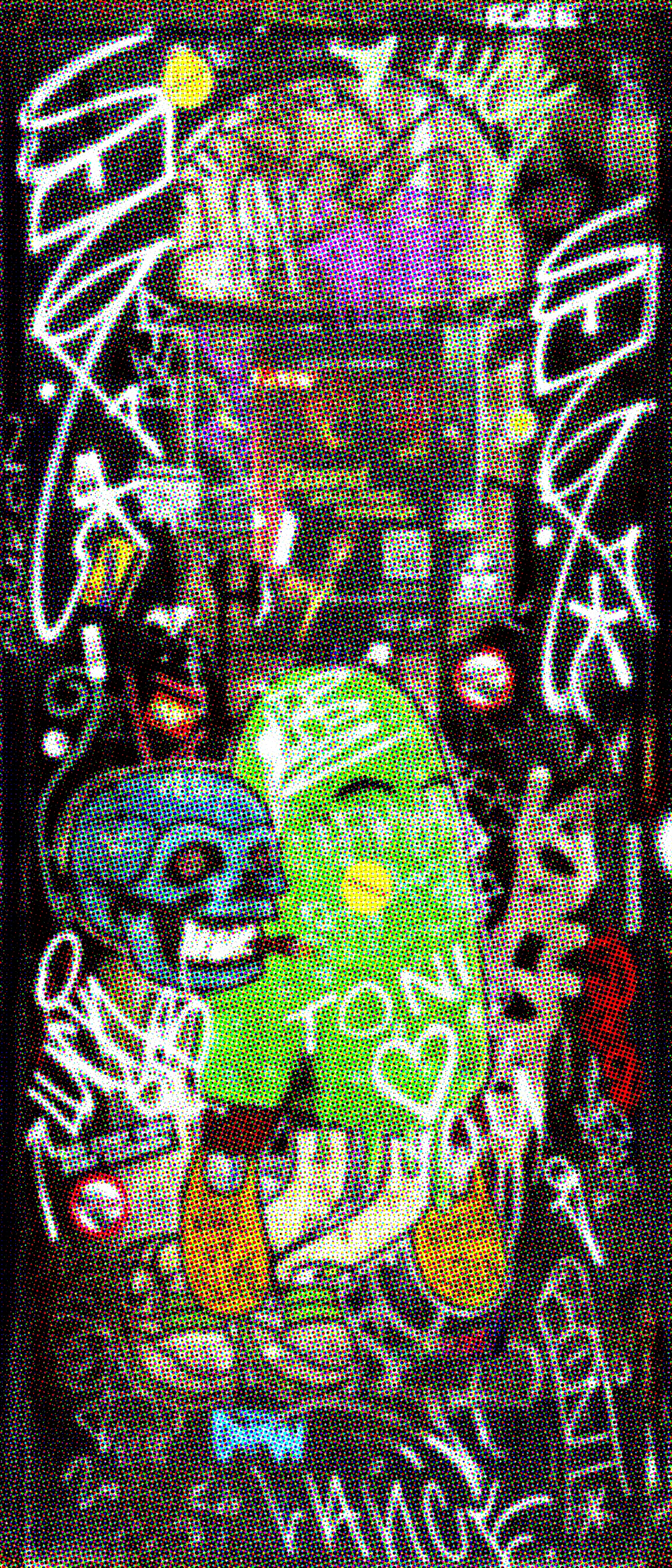 acrylic cover fragment